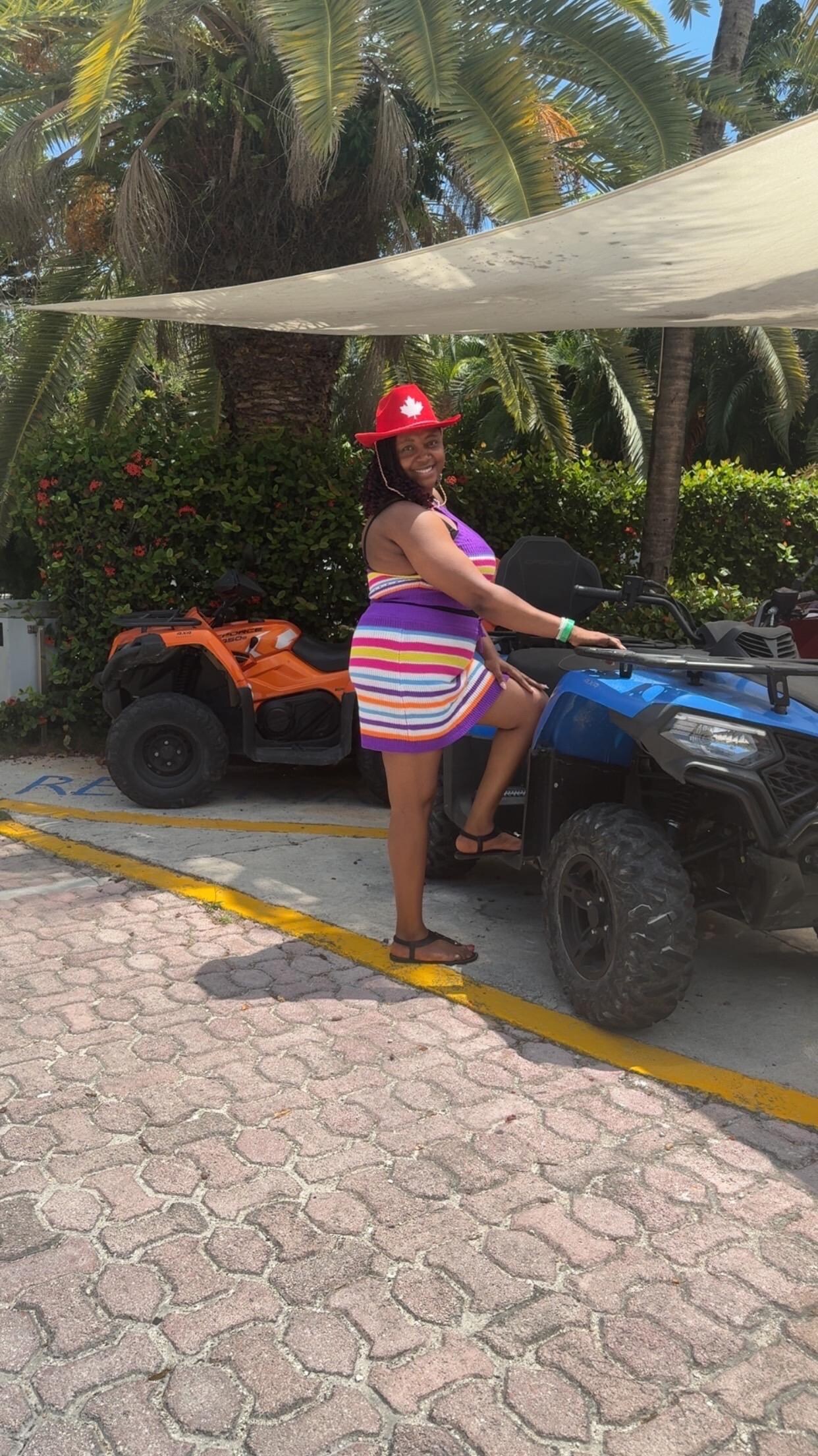 Bicycle was available. Got one and played round with it 