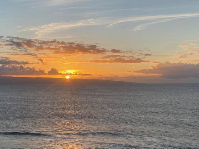 Sunset from #704 Maui Kai, November, 2025