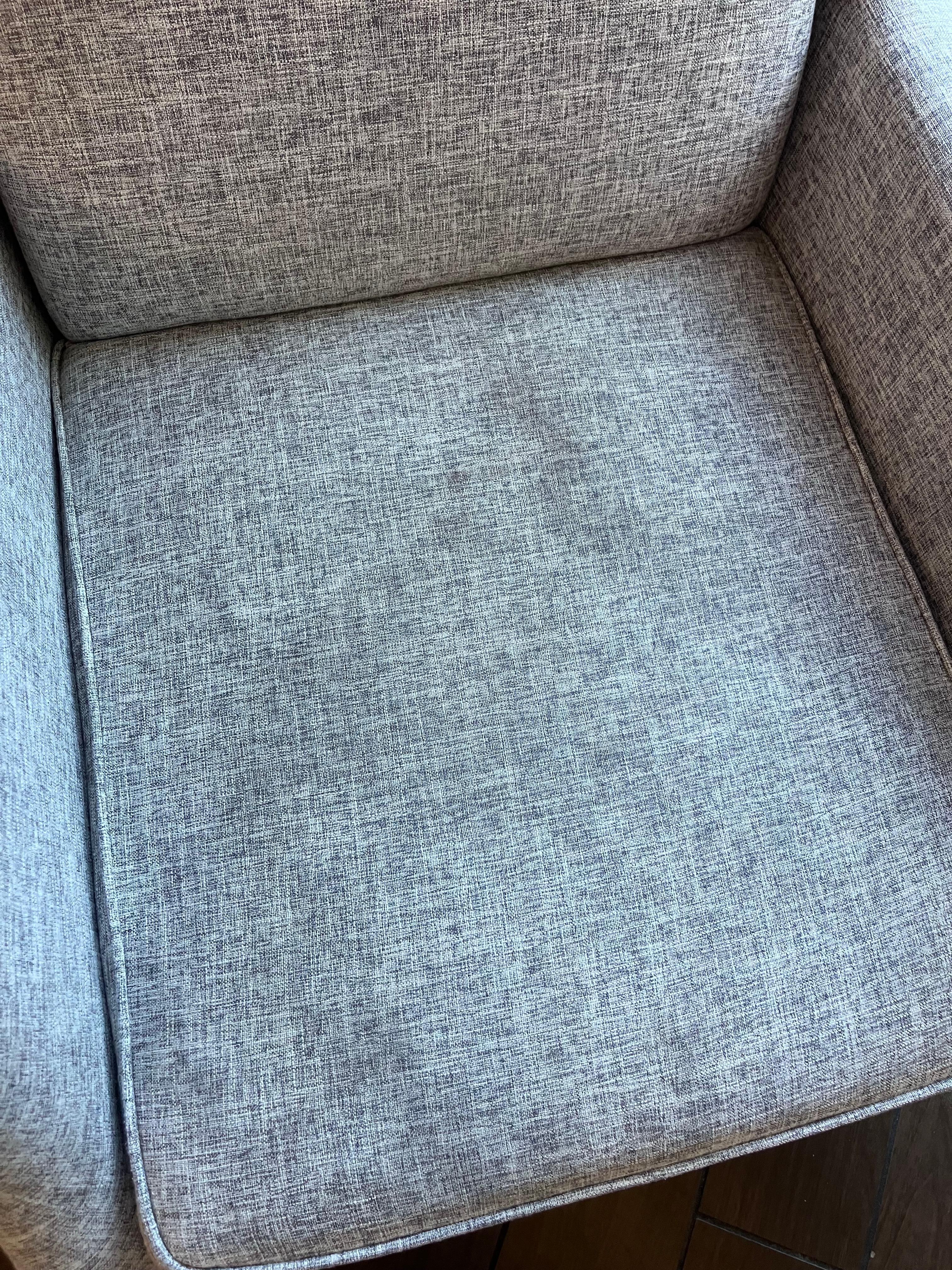 All the furniture was worn and stained