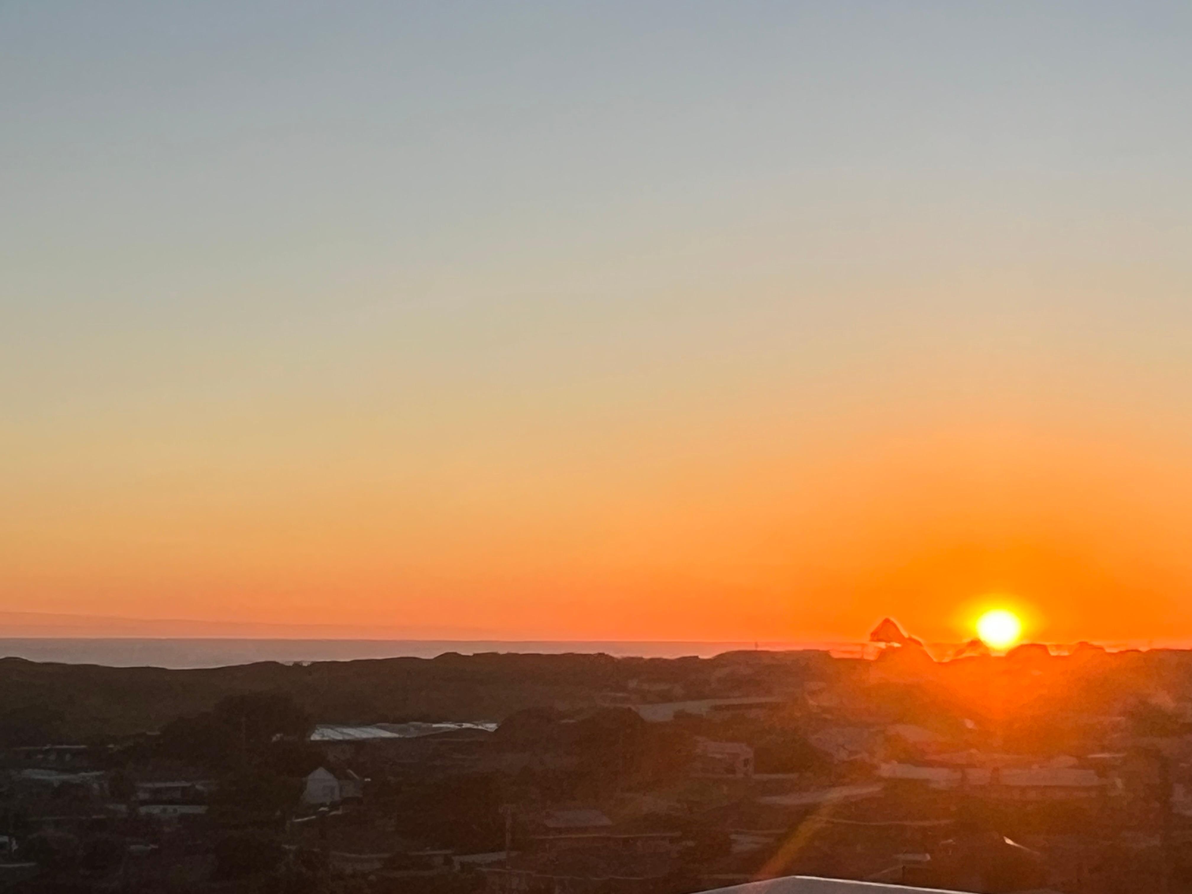 View from end of balcony