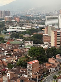 Beautiful site of the city from your window