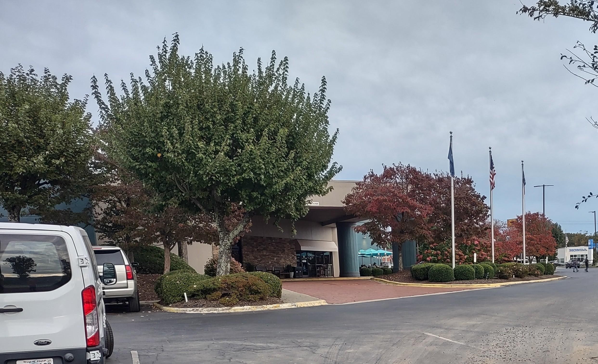 Front entrance to Clarion-Arden, NC