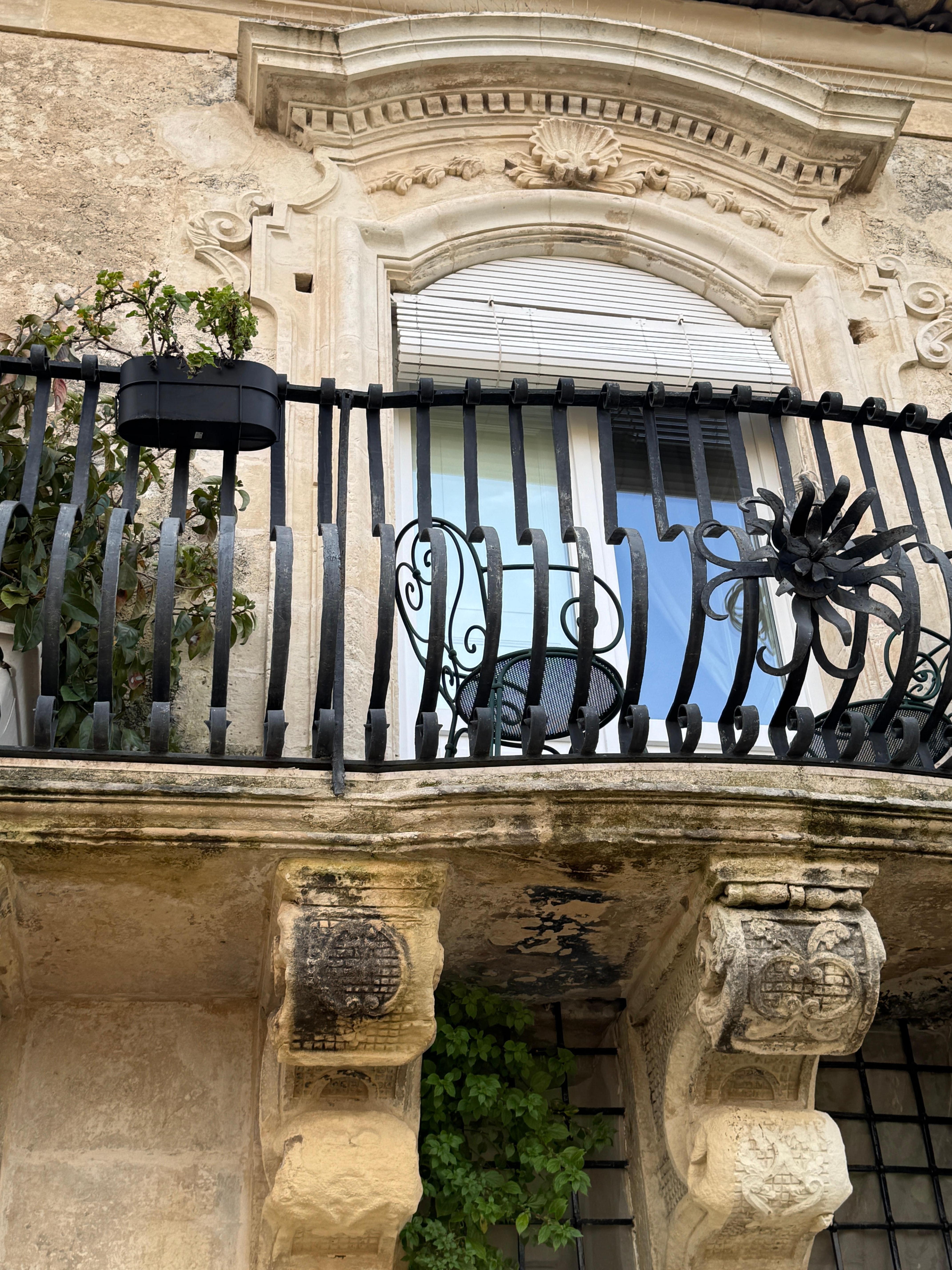 One of the balconies
