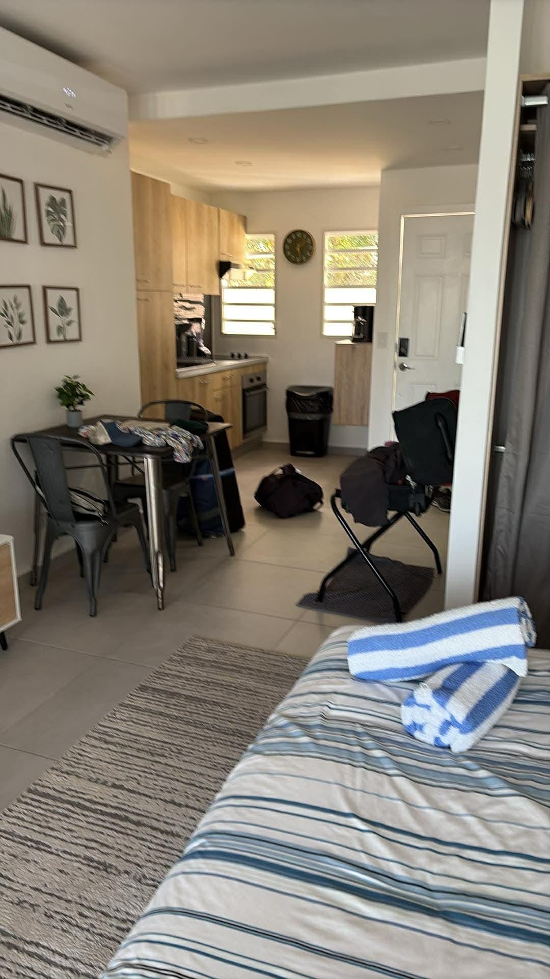 Sorry for the mess, we just arrived 