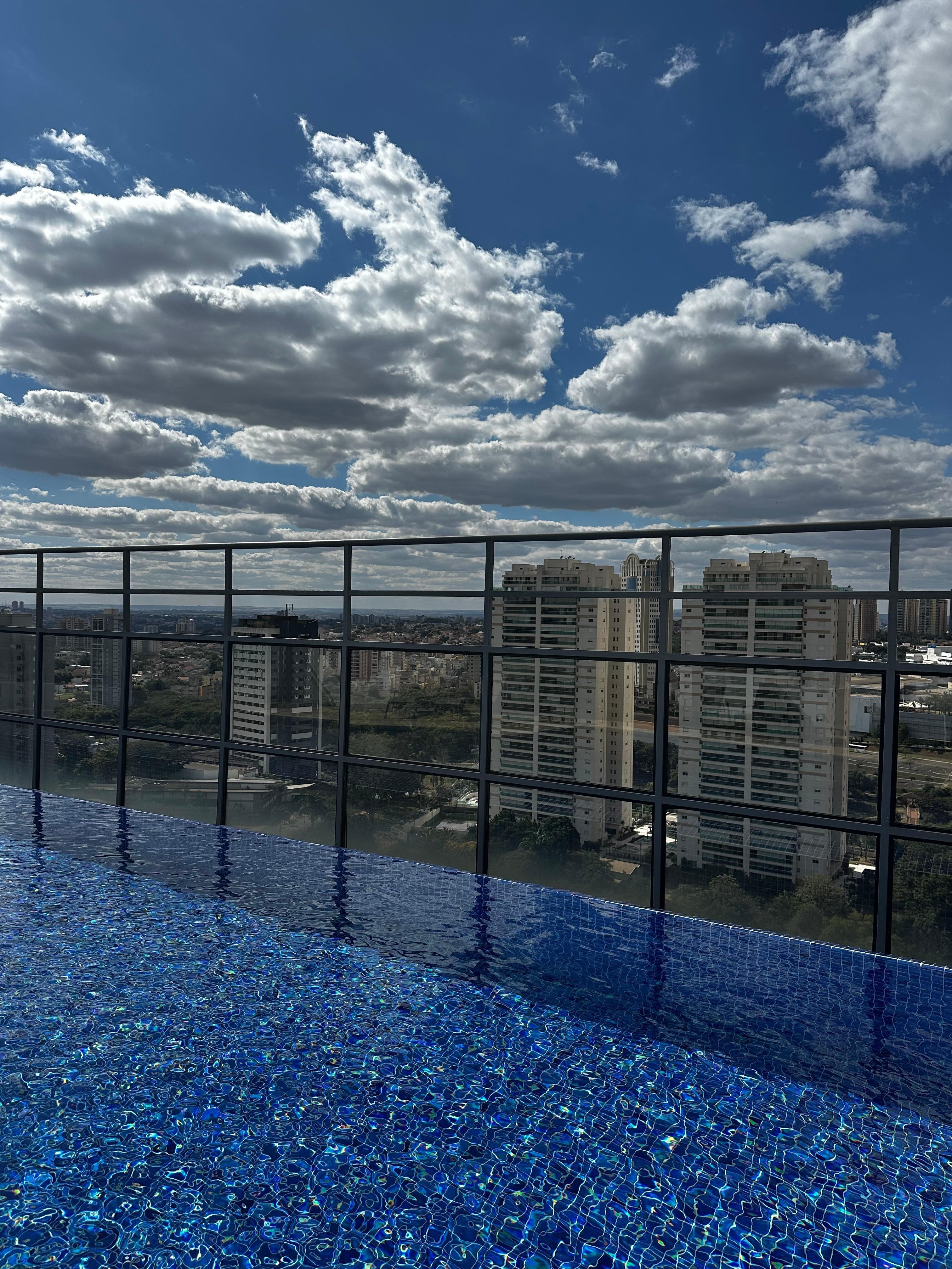 Vista do rooftop.
