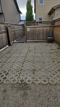 Entry from back alley