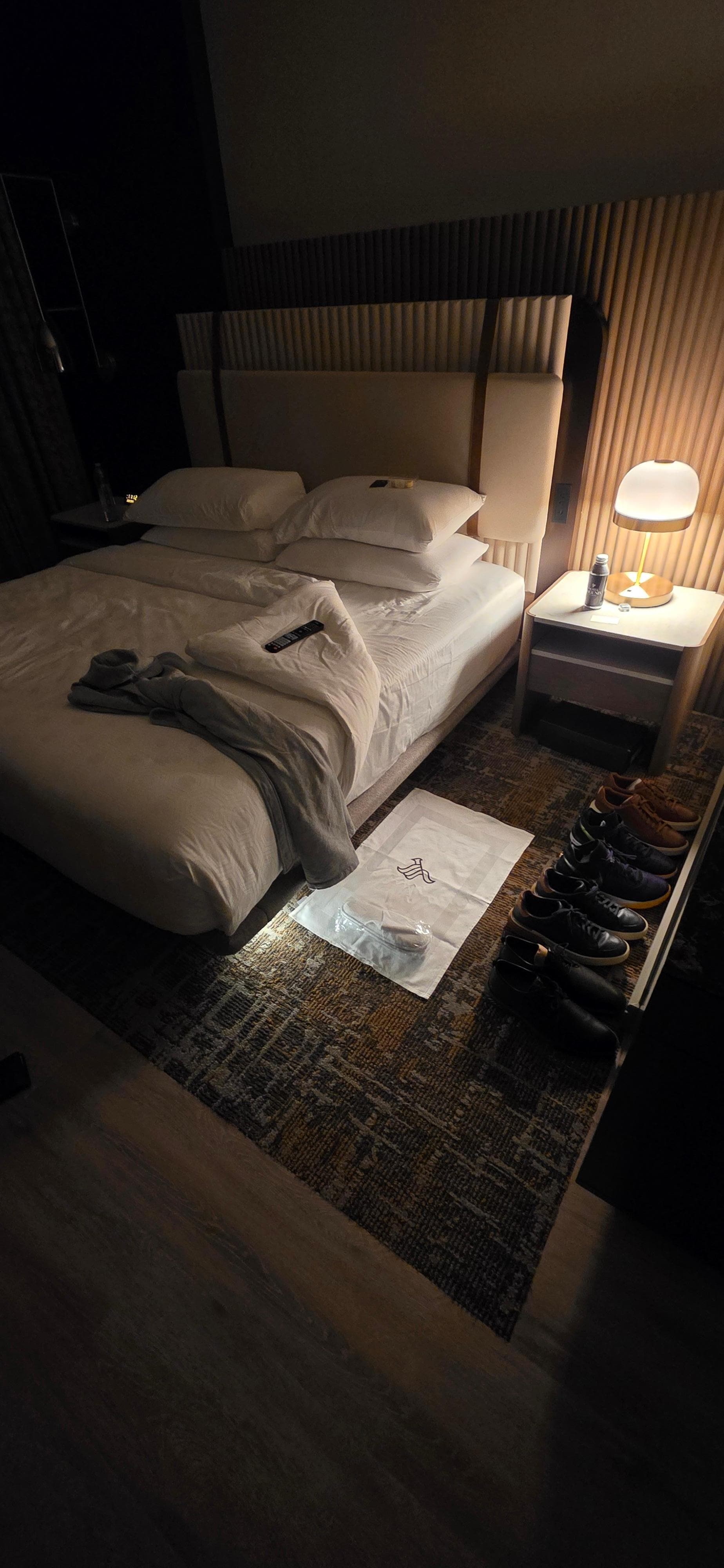 This was how my room looked after receiving room service. 
