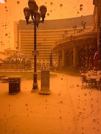 It snowed during our visit! So pretty ❄️