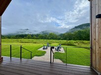 View from back porch