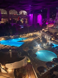 Room balcony view @ night