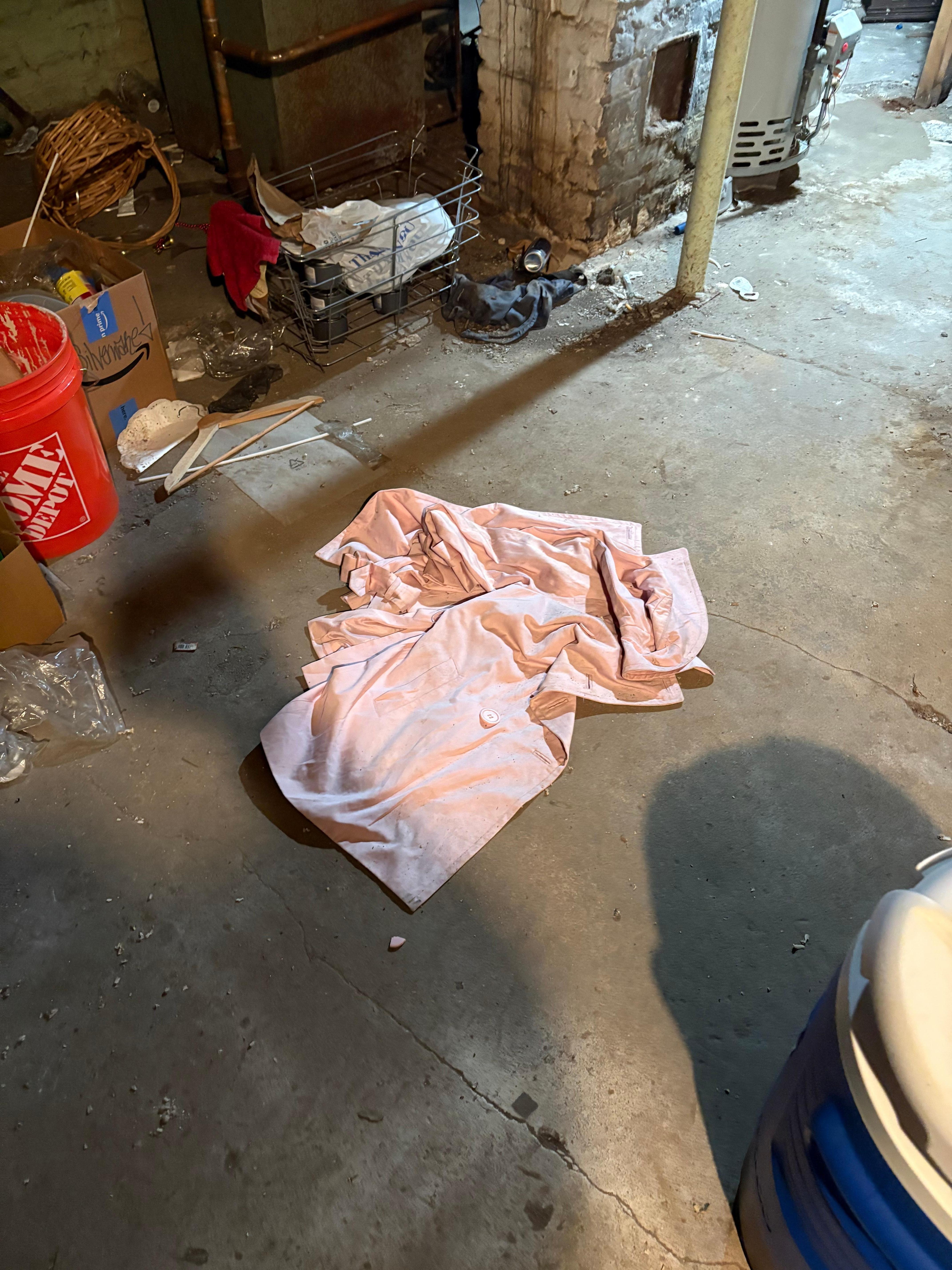 Basement + cabinets were gross 