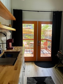 Loved sitting on the porch.