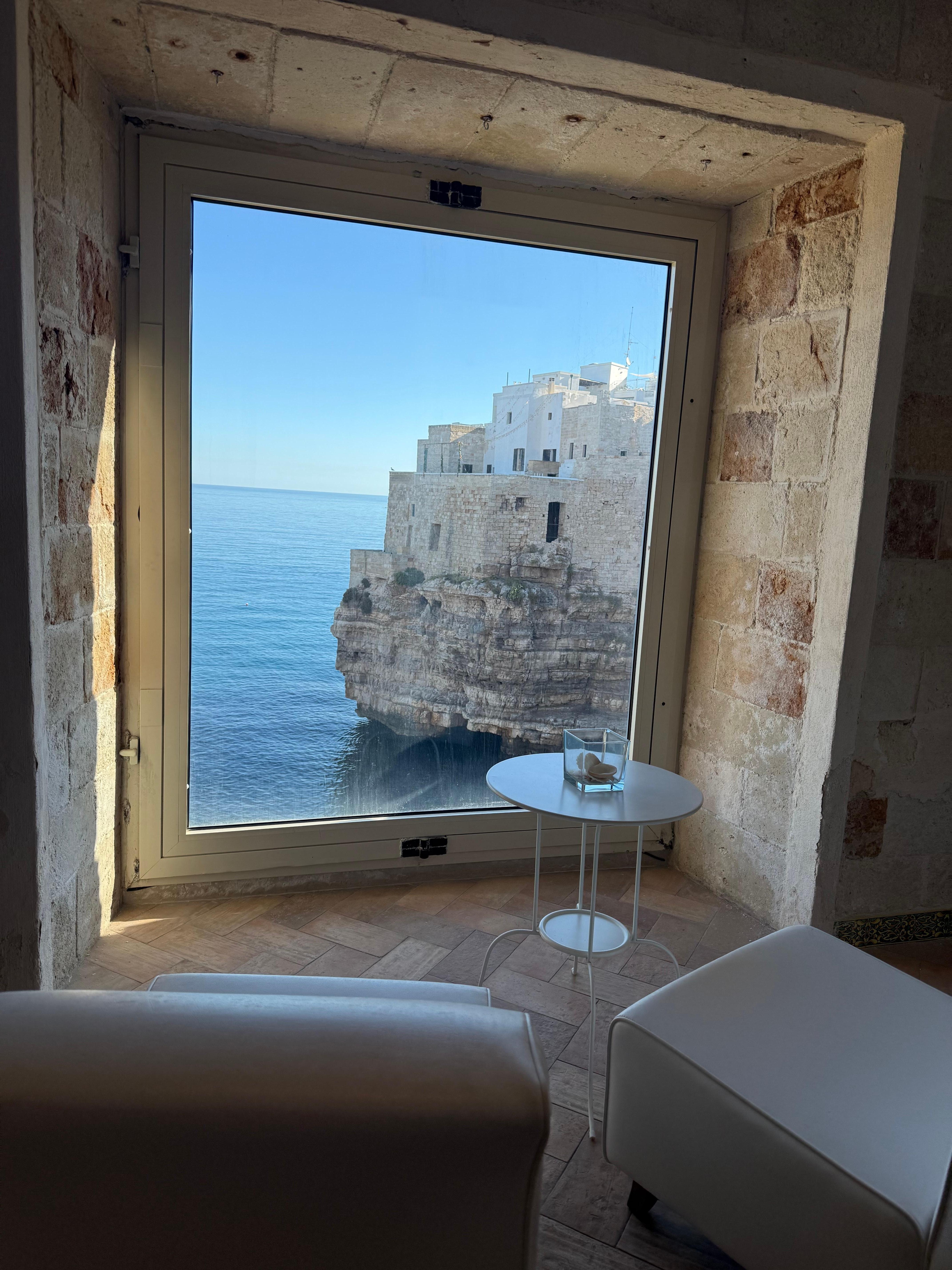 View from breakfast room