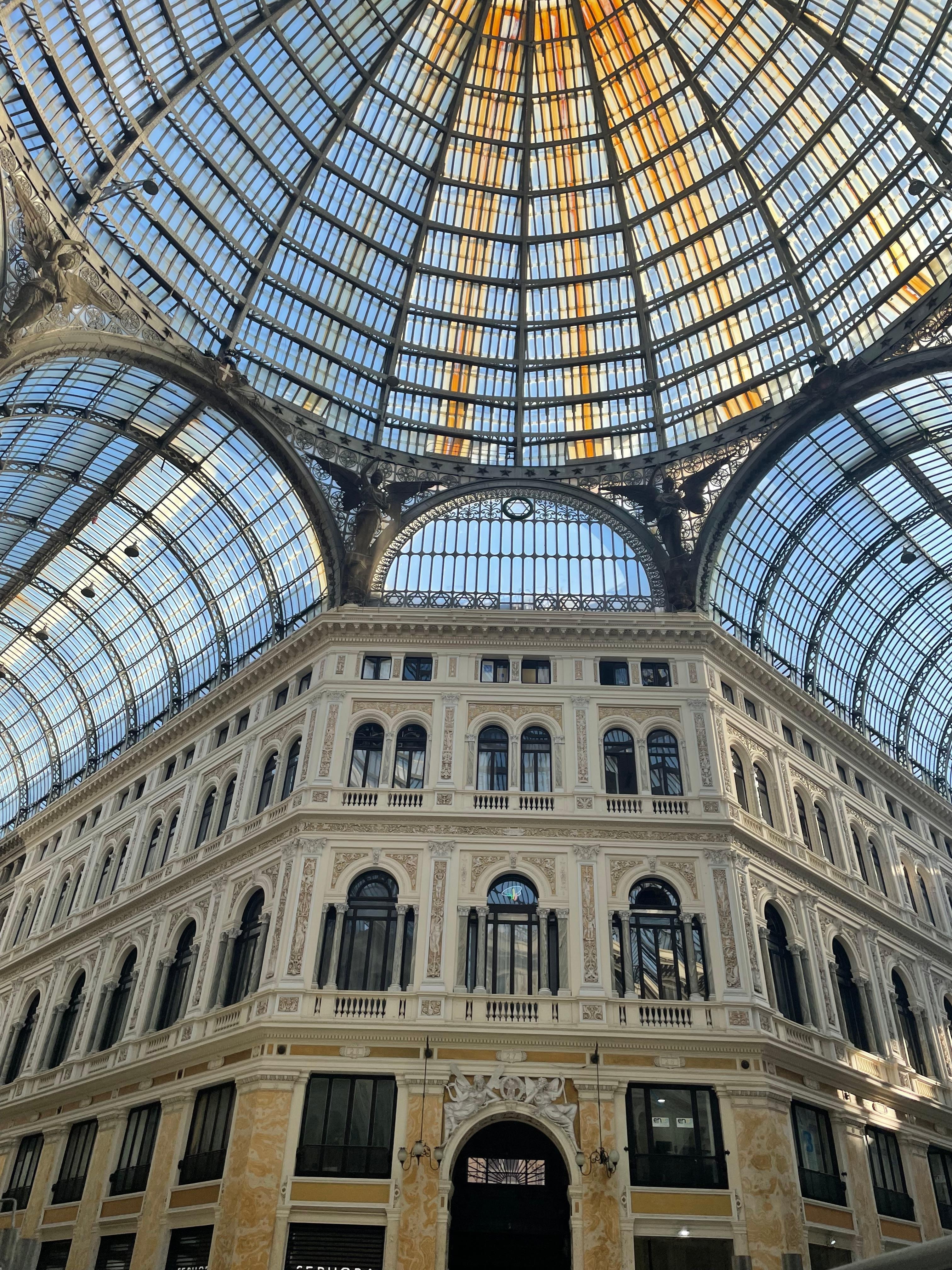 Galleria Umberto where hotel was 