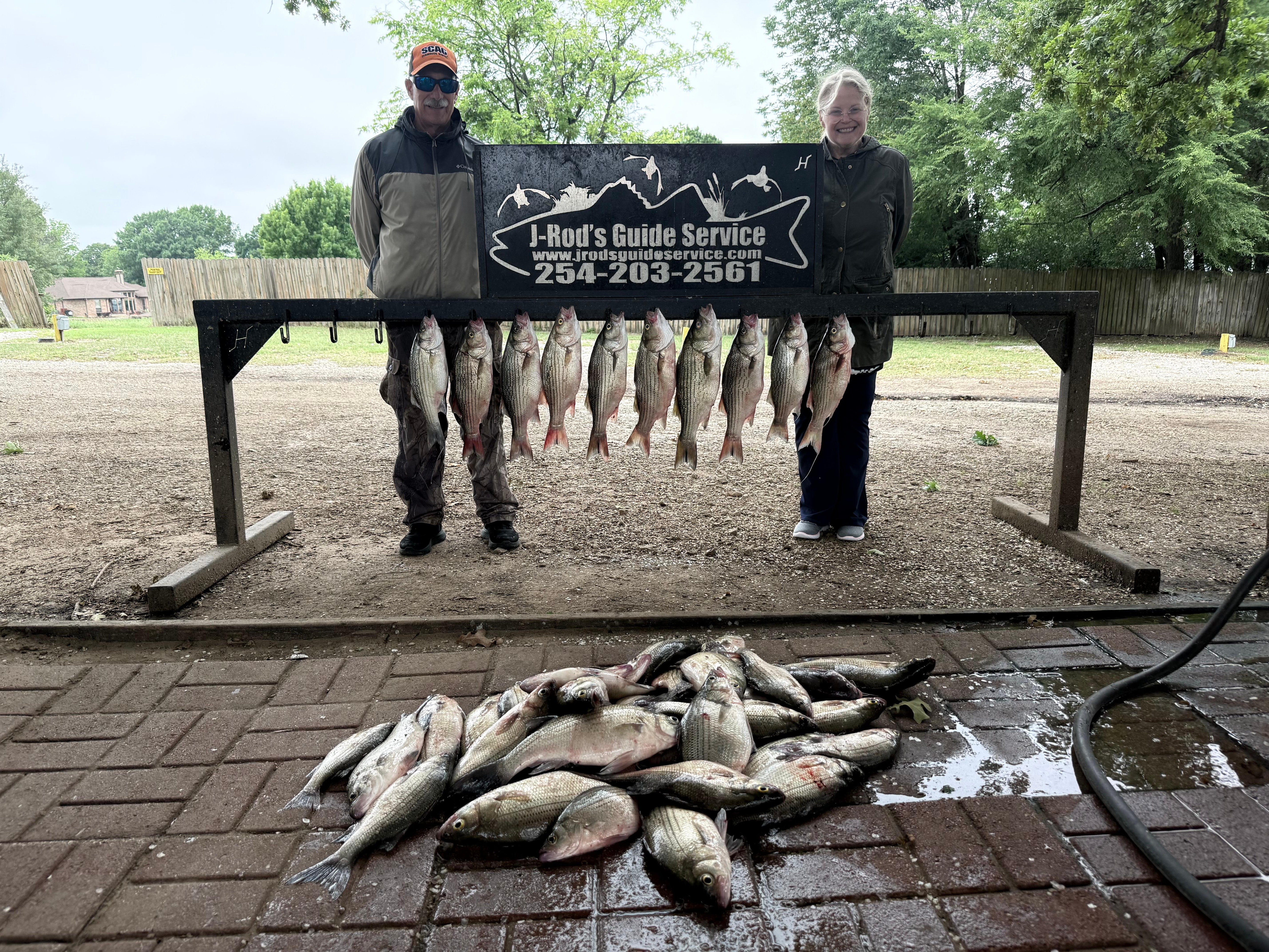 J-Rods Guide made sure we got fish!
