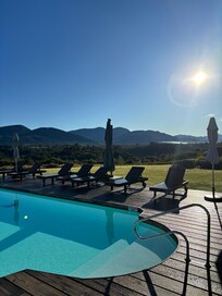 More pool deck sunrise