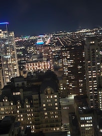 Así de hermoso se ve desde la habitación quede encantado con mi esposa.