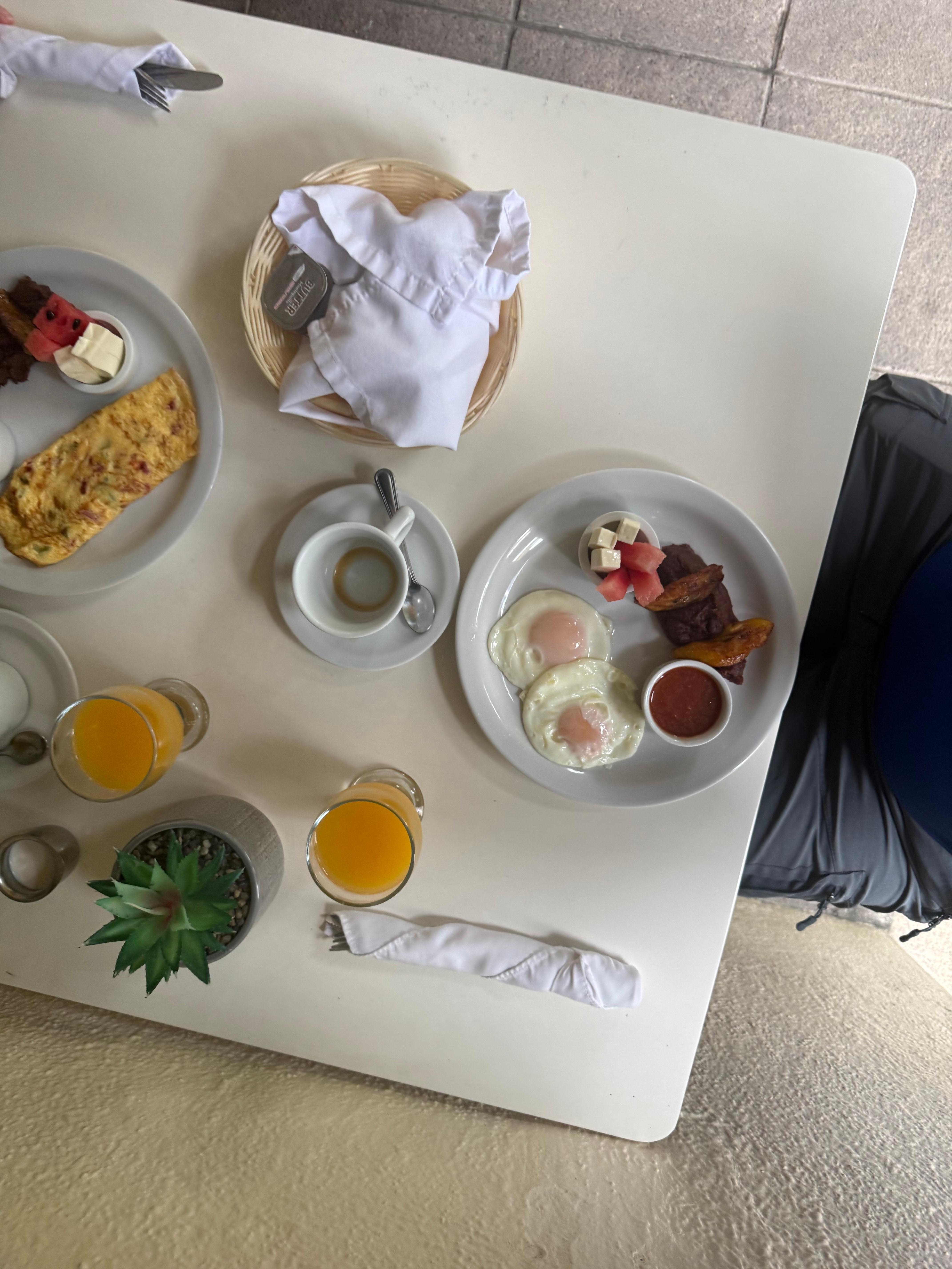 Made to order breakfast 