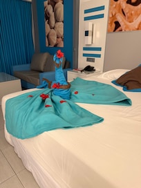 Una de las sorpresas en nuestra habitación