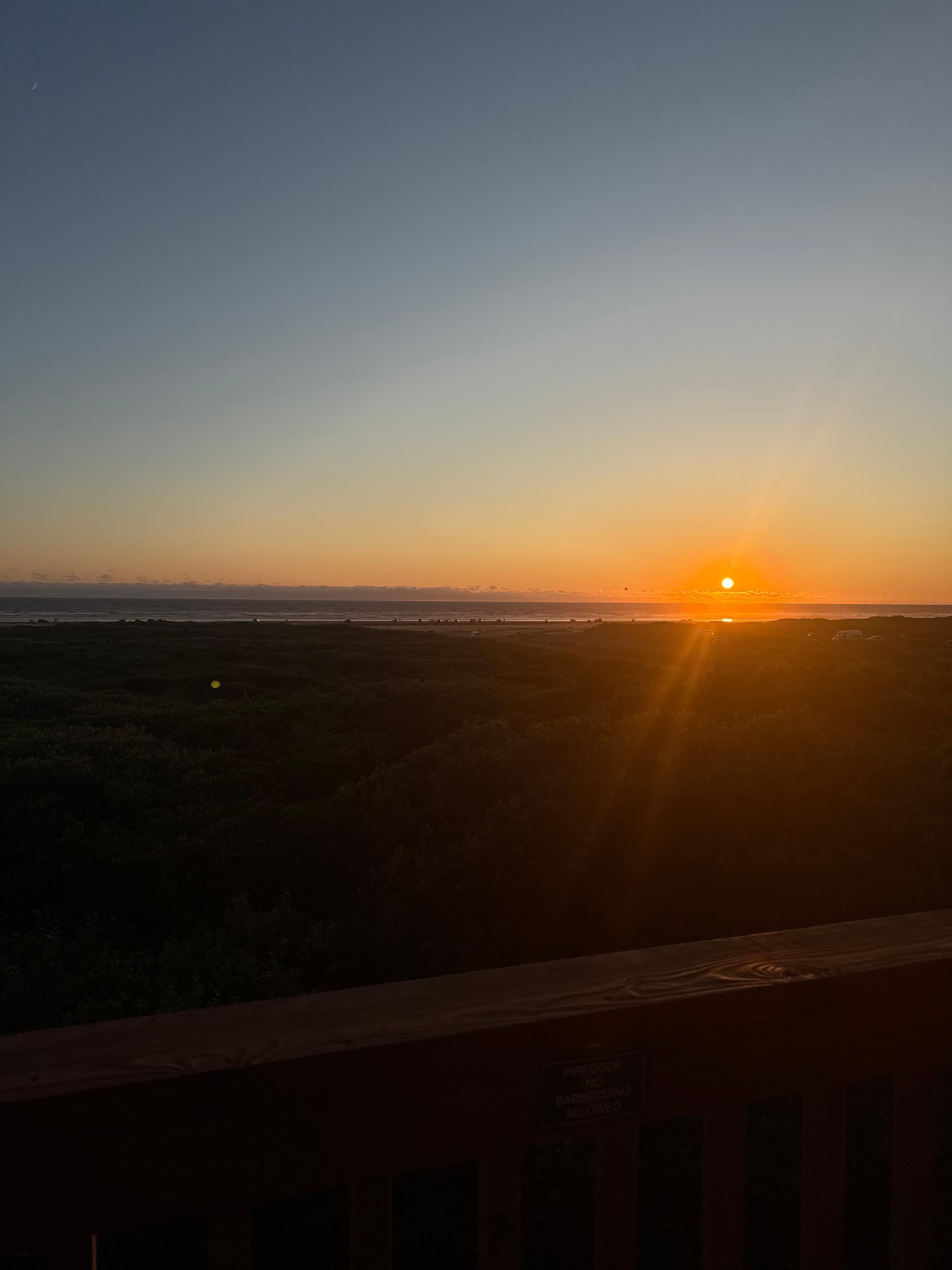 View from the balcony