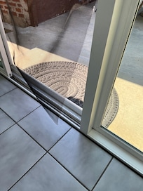 Back screen door
