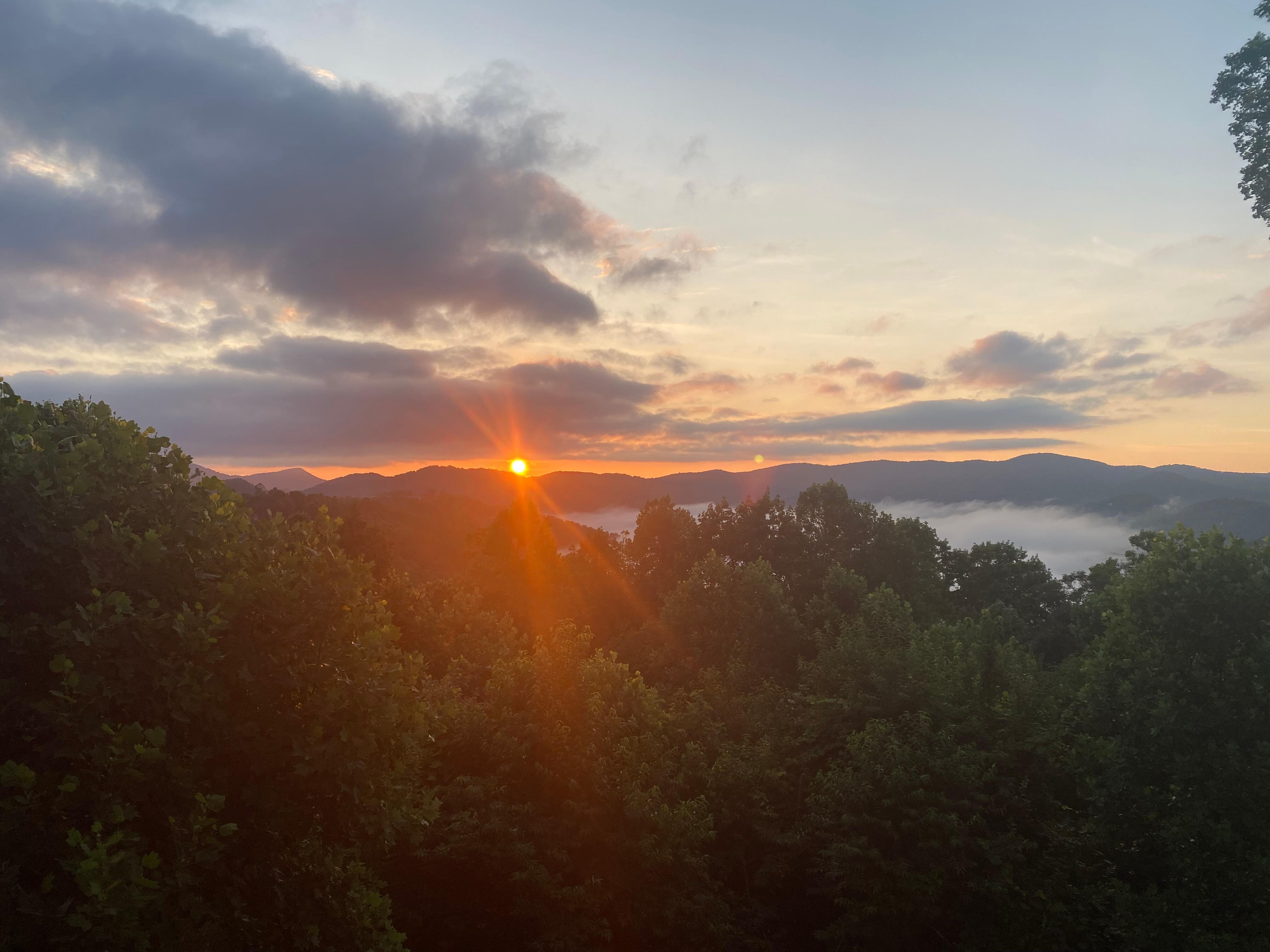 Sunrise on Saturday 7/12/25.