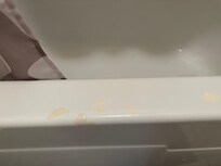 Bathtub repair with not matching paint