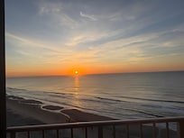 Sunrise from balcony