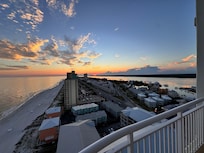 Sunset from main balcony