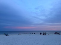 Sunset from the beach nearby.