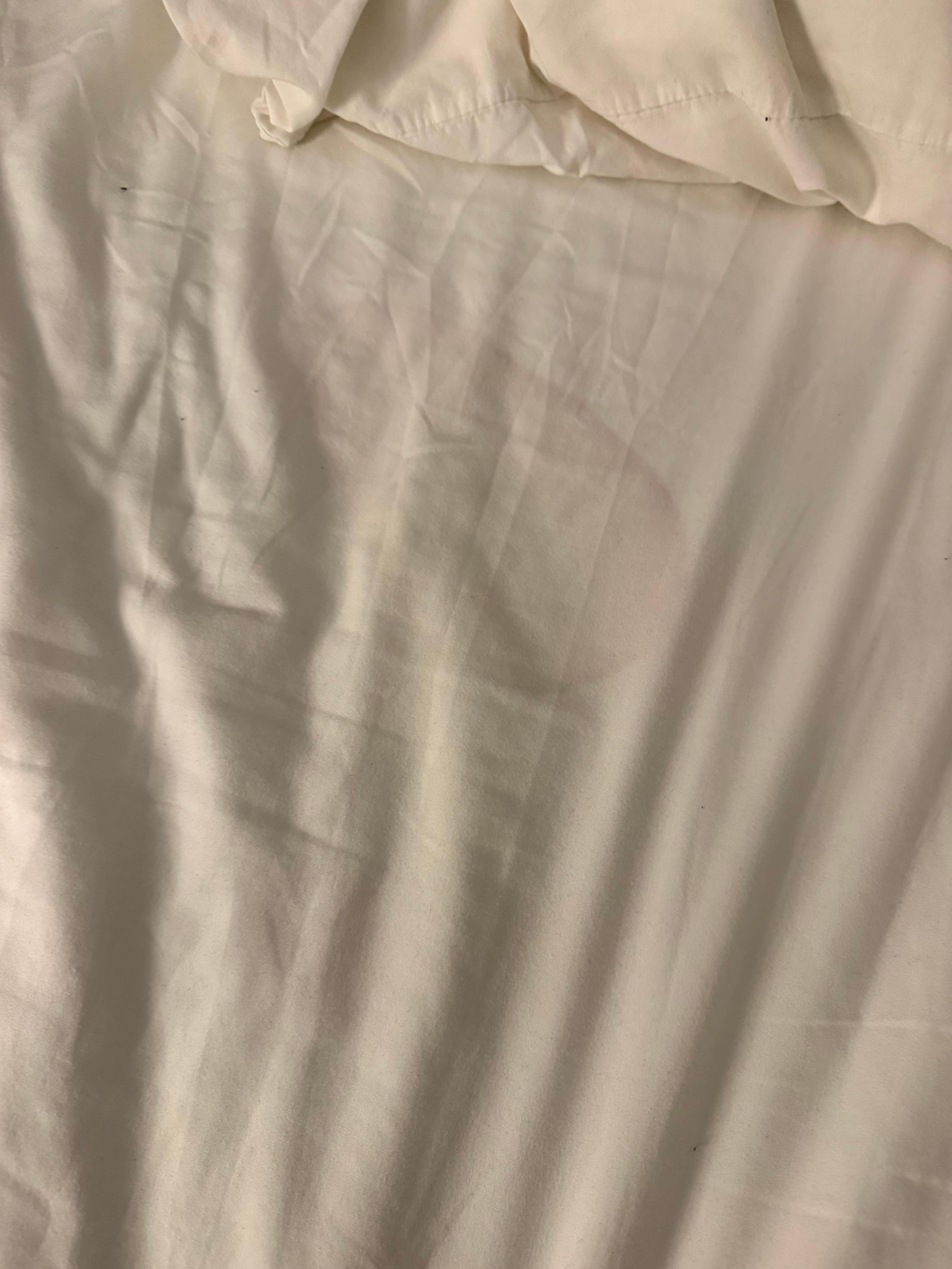 Stained/dirty sheets