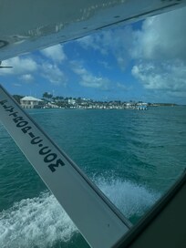 Coming in on the Seaplane