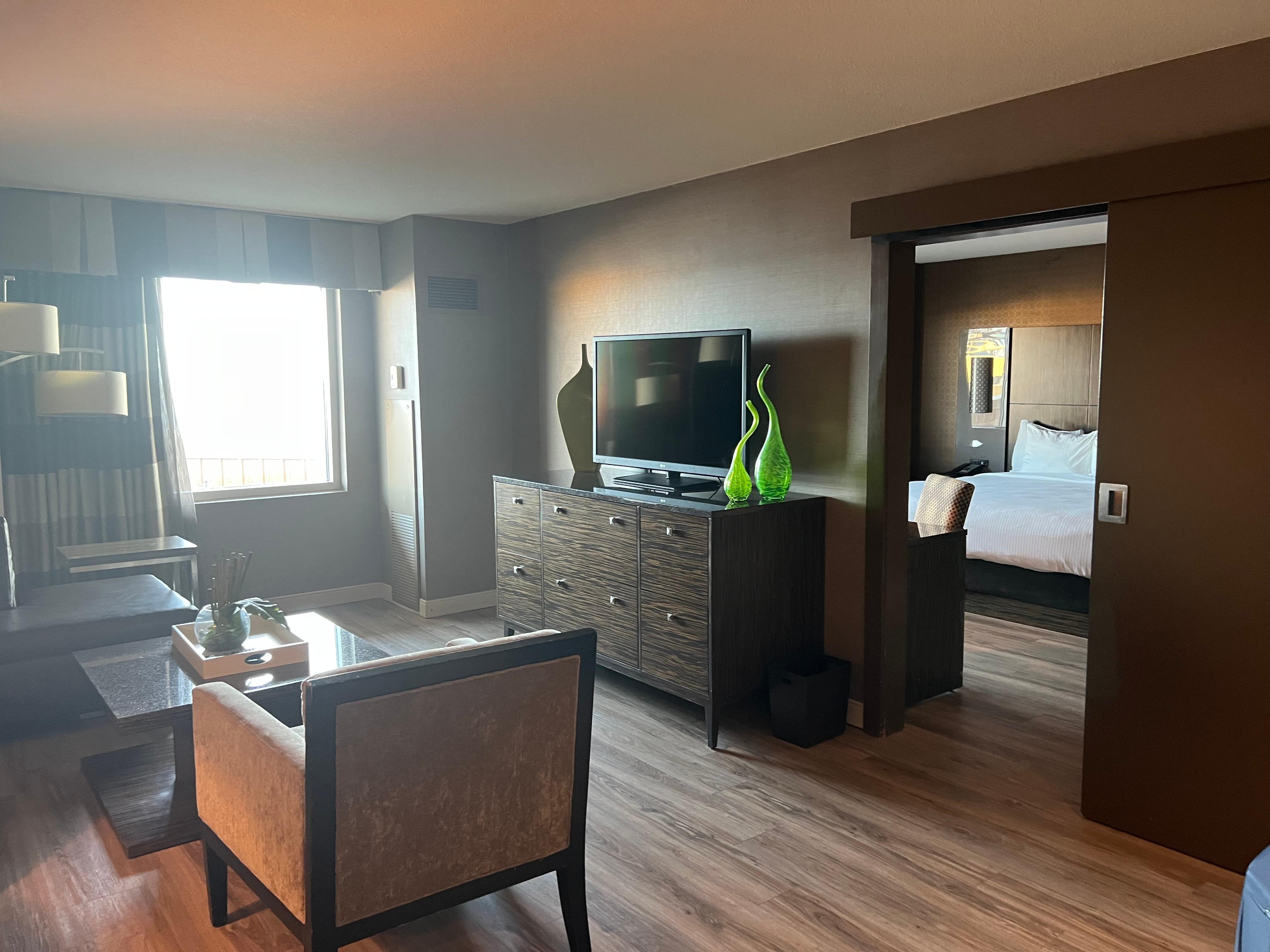 Spa Level Suite with a great view