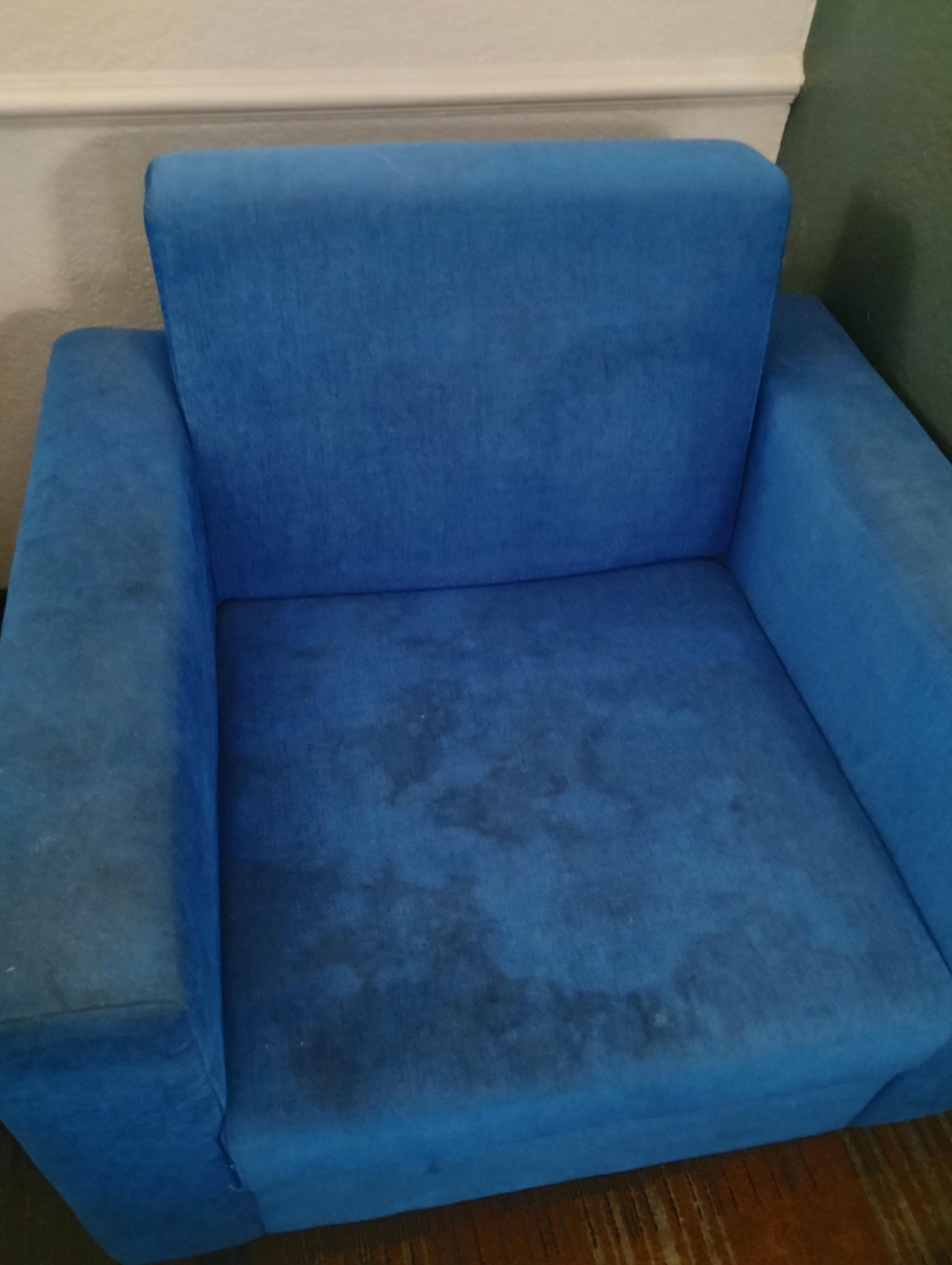 Stained chair