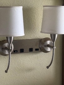 Rusted light fixtures