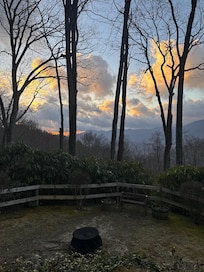 From the porch sunrise