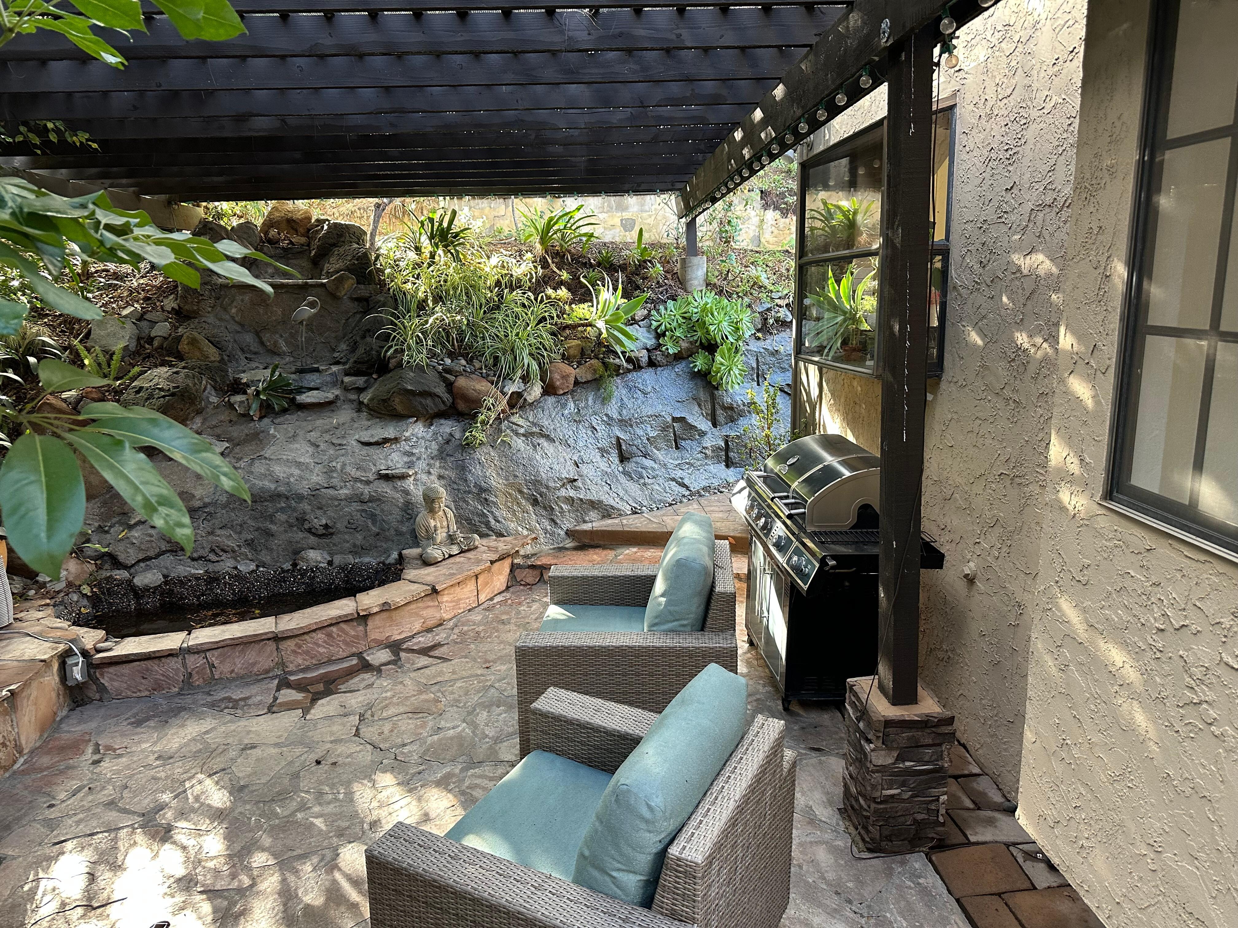 Patio seating 