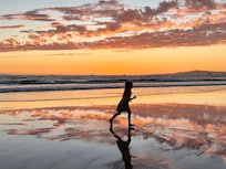 Our sunset playground – right out the front door!