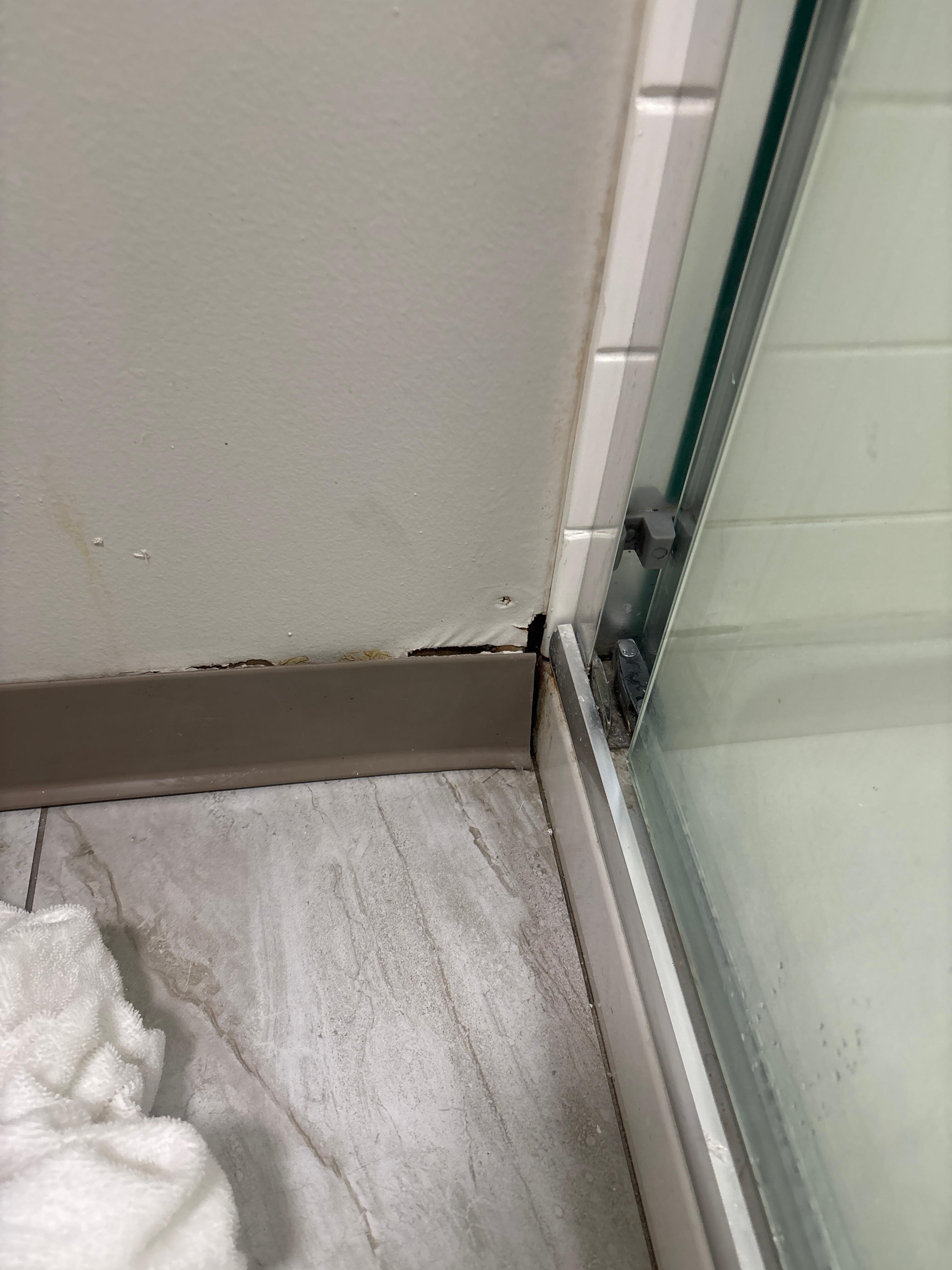 Unmaintained walls 