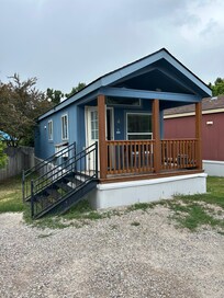 The tiny house we stayed in.