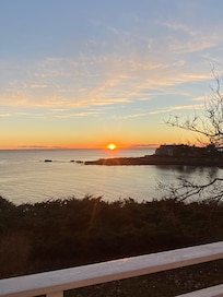 Sunrise from the deck