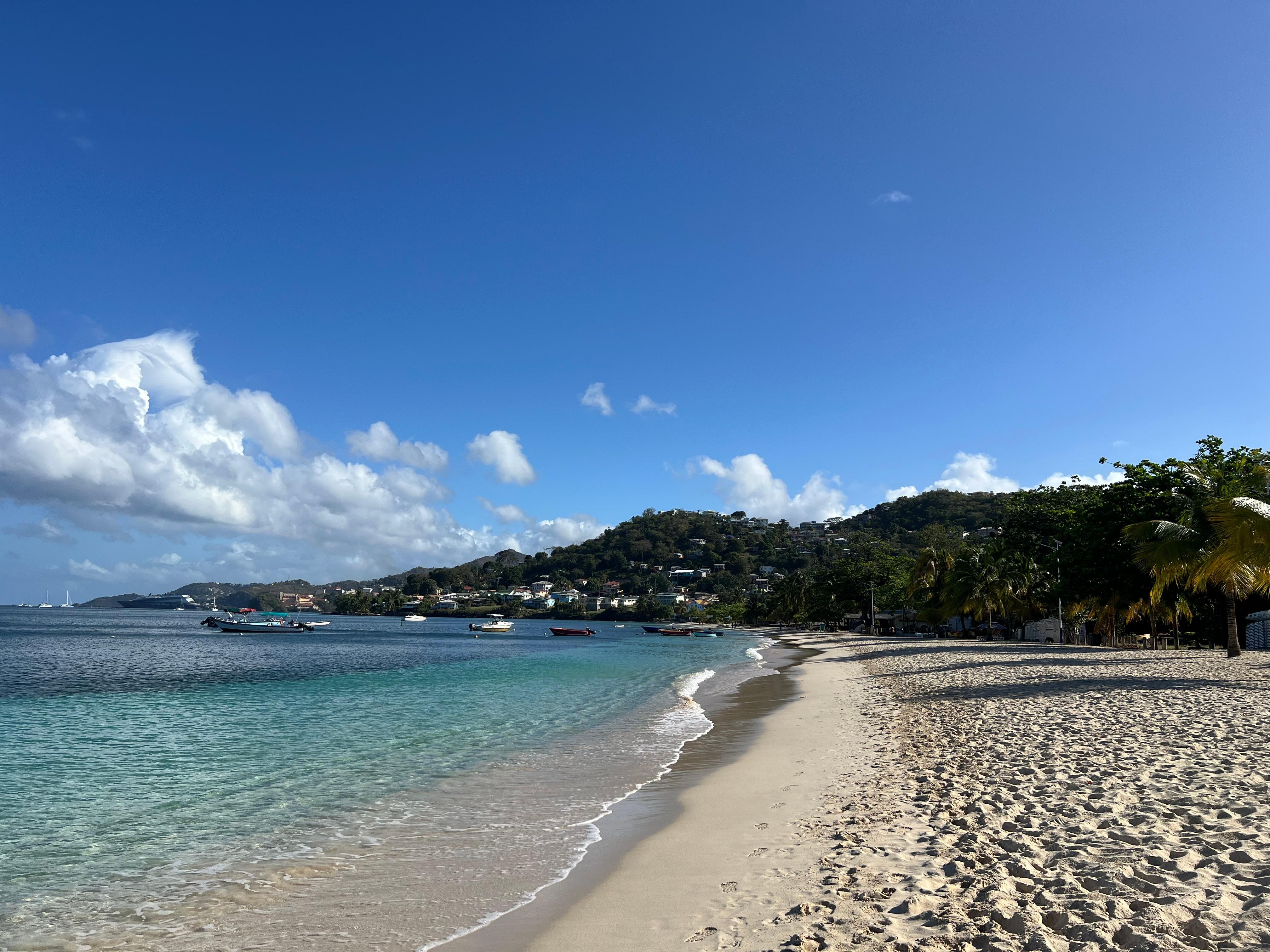 The beach at Kalinago