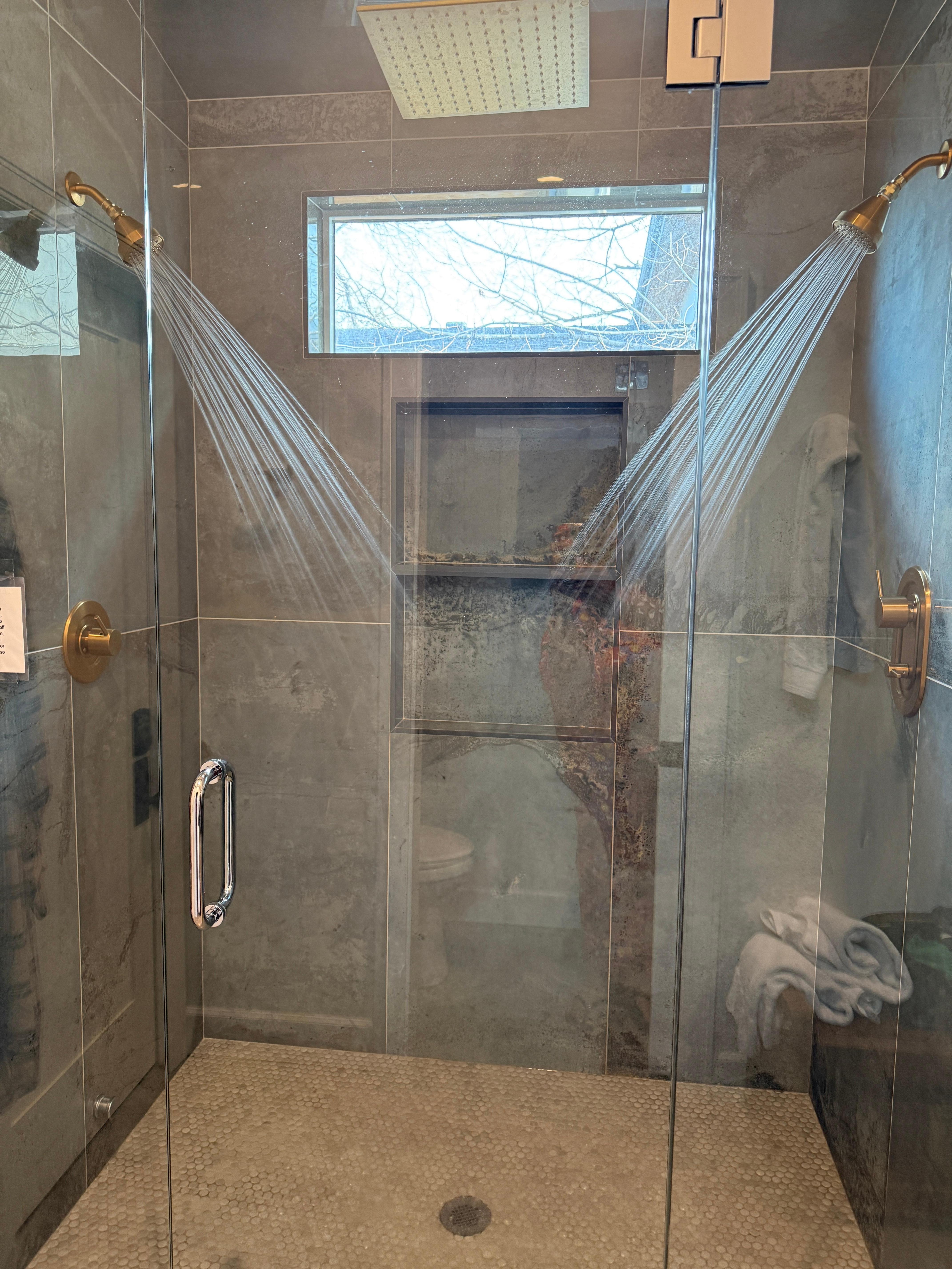 Master bedroom shower 
