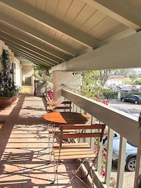 Outside sitting area