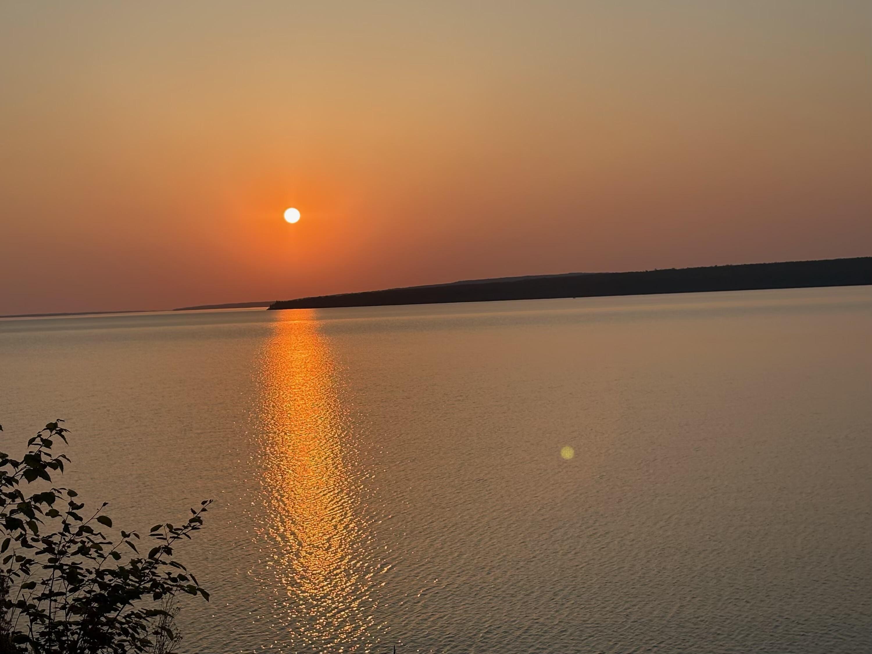 Sunrise on Siskiwit Bay