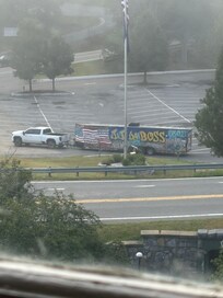 From the room.