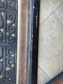 Front door sill