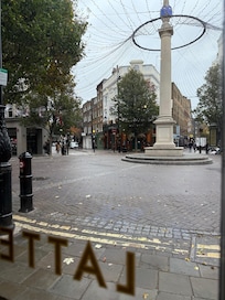 Coffee shop right across from the hotel