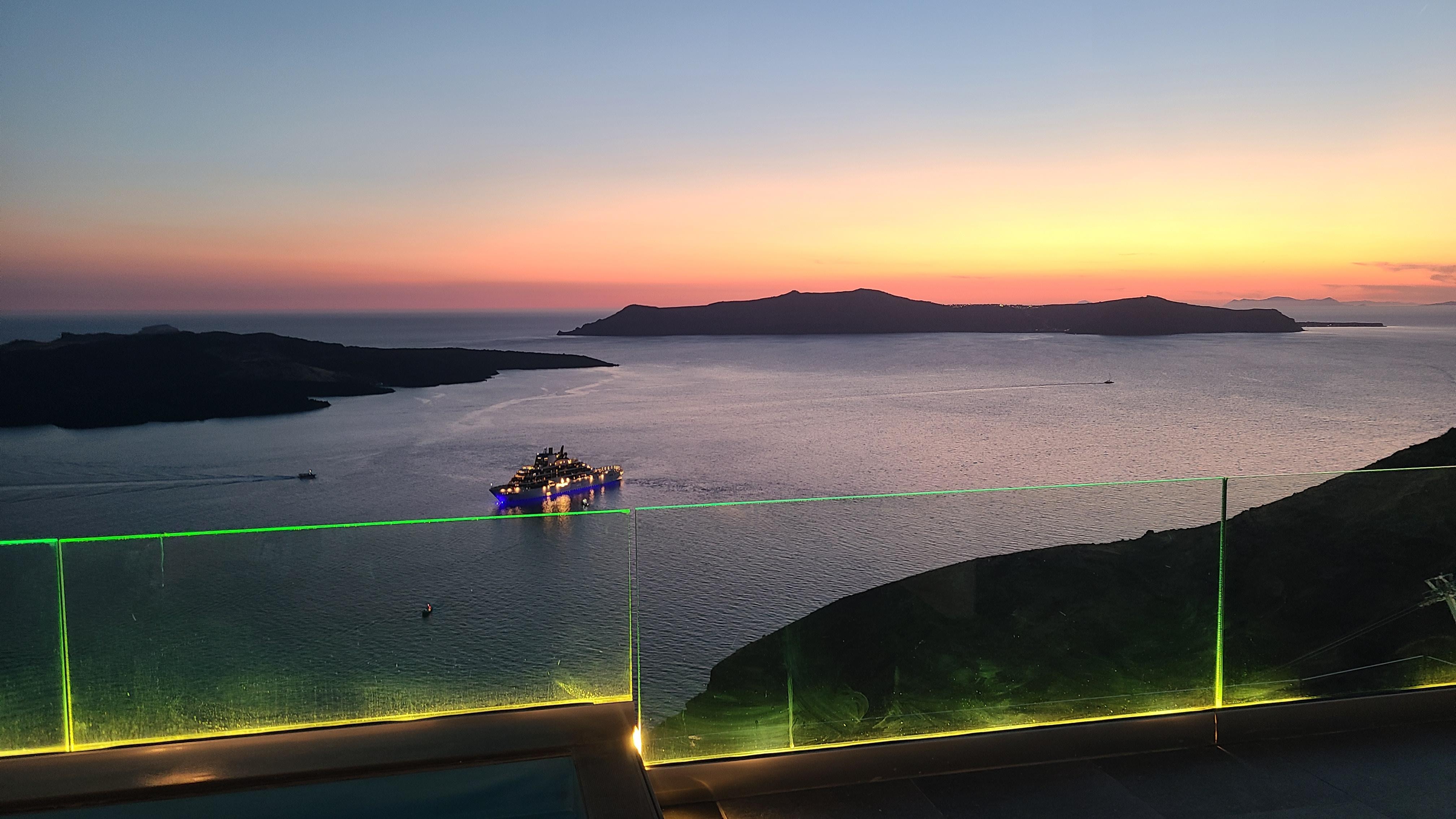 Stunning sunset views!