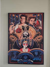 Room decor is unique.